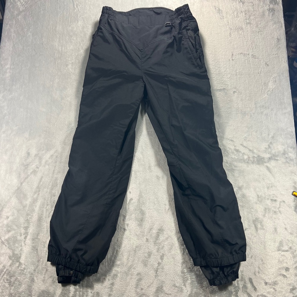 THE NORTH FACE Snow Pants Womens 12 Black Vintage Convertible Nylon Ski WInter